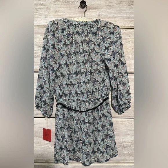 NWT Mossimo Flowy Top W Belt - Picture 2 of 5
